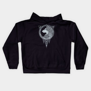 NORSE ULV. SILVER. Kids Hoodie